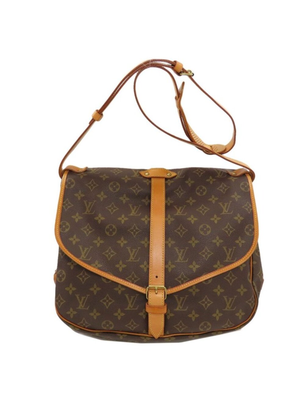 Louis Vuitton Saumur 35 Shoulder Bag Monogram Canvas